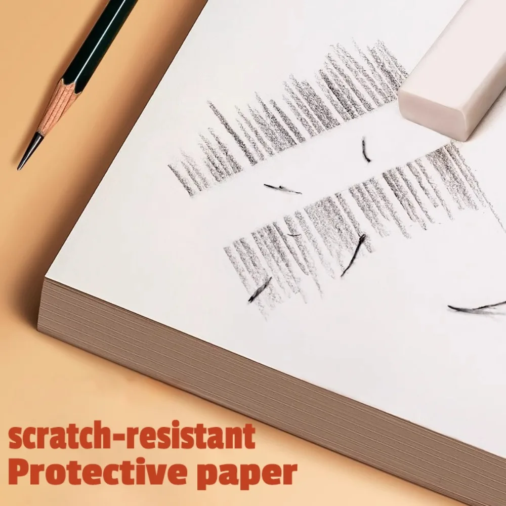 16K ołówek papier do szkicowania zawód śledzenie zwykły kolorystyczny papier roboczy 160gsm kolorowanie rysunek studenci materiały artystyczne artykuły papiernicze