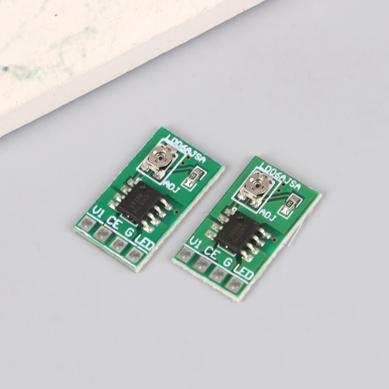 Ajustável corrente constante LED Driver, PWM Control Board, Buck Power Module, 30-1500MA, DC 3.3V, 3.7V, 5V