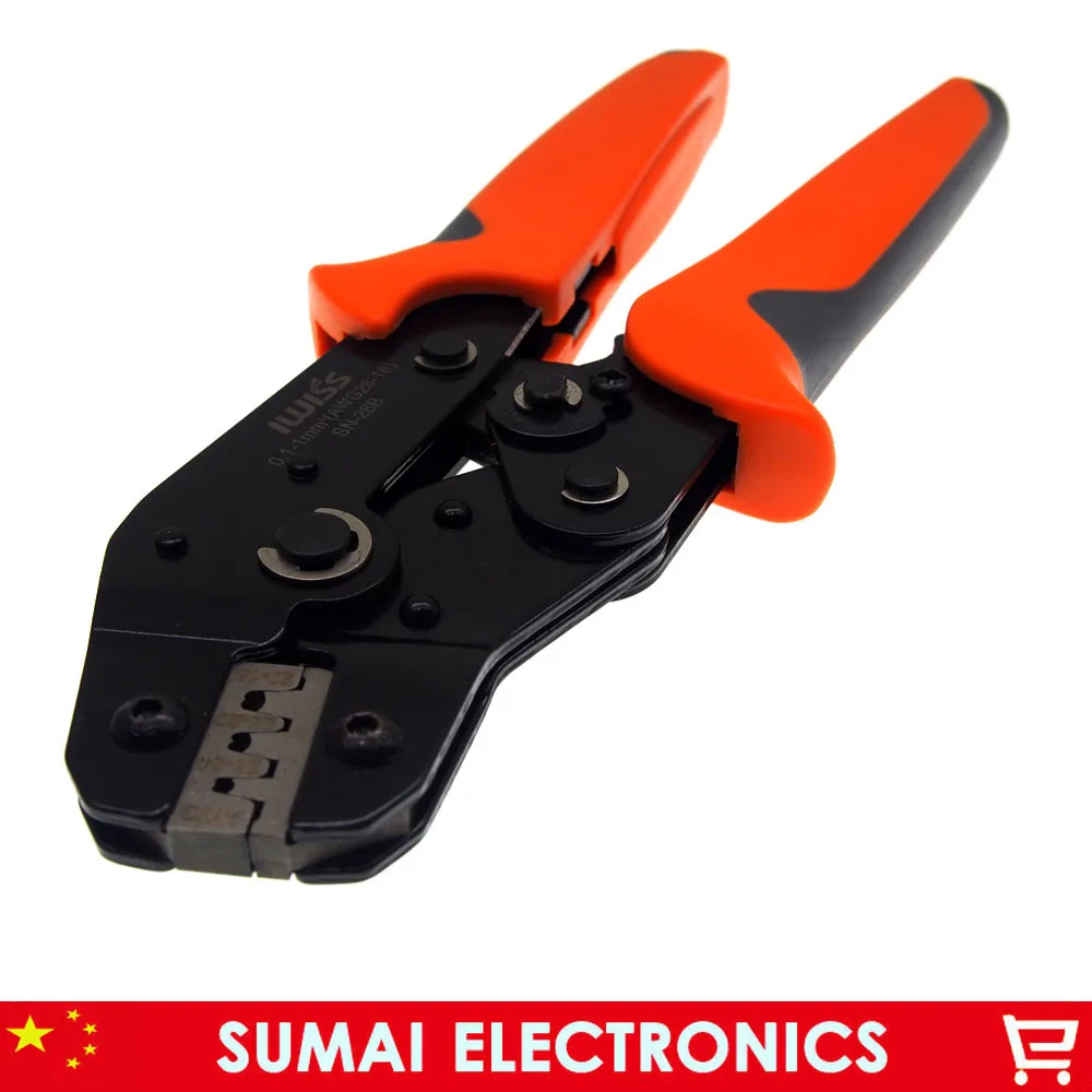 Crimping Tools Plier Crimping For 28-18 AWG ,0.1-1.0mm2 of 2.8mm,3.0mm,4.2mm,4.5mm,4.8mm terminal Pin etc.