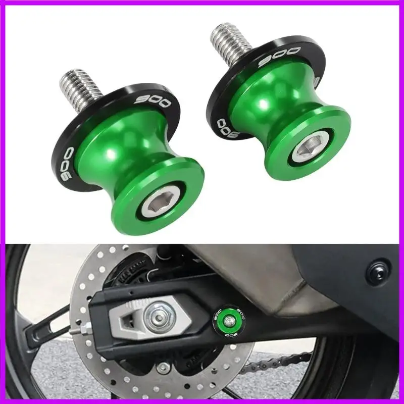 R9CC 2Pcs Black Anodized Lift Pins Motorcycle Maintenance Lift Screws for Car Sport Bikes Easy Installation & Enhanced Safe