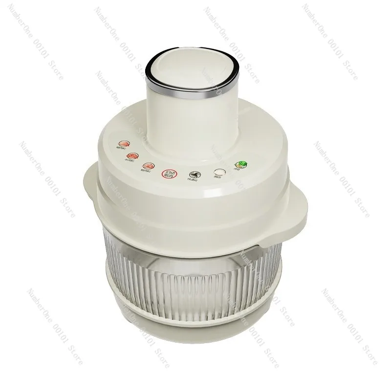 

Smart Meat Grinder and Dough Mixer,Fully Automatic Mincing Machine with Touch Panel for Meat,Vegetables,Ginger,and Garlic