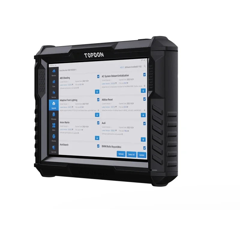 TOPDON Phoenix Remote Ecu Programer Programming Coding Tool Car Truck OBD2 Auto Scanner Diagnostic  Tool