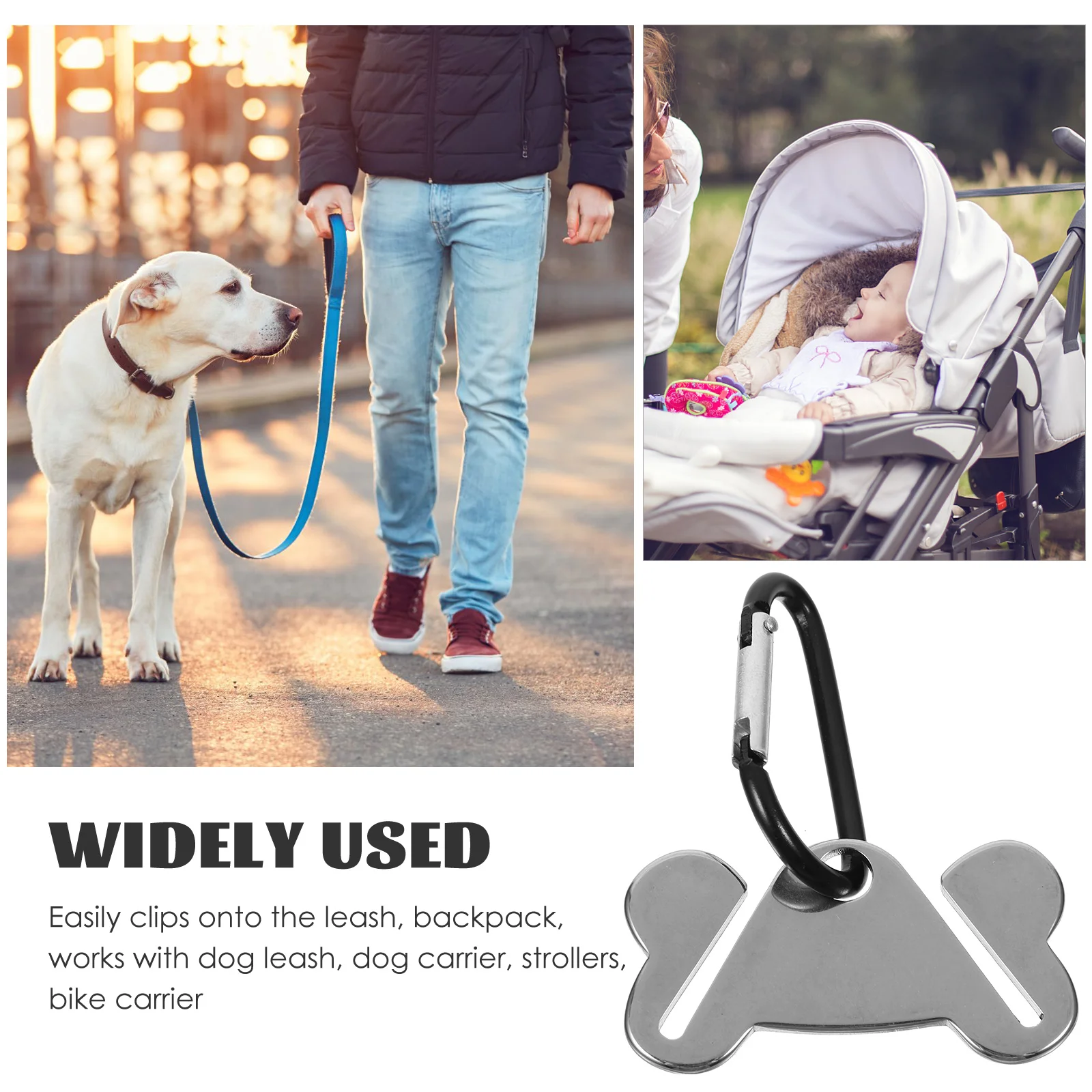 Garbage Clip Puppy Waste Holder Pet Holders Poop Dog Clips Leash Carrier Dog Garbage Bag Holder Bin