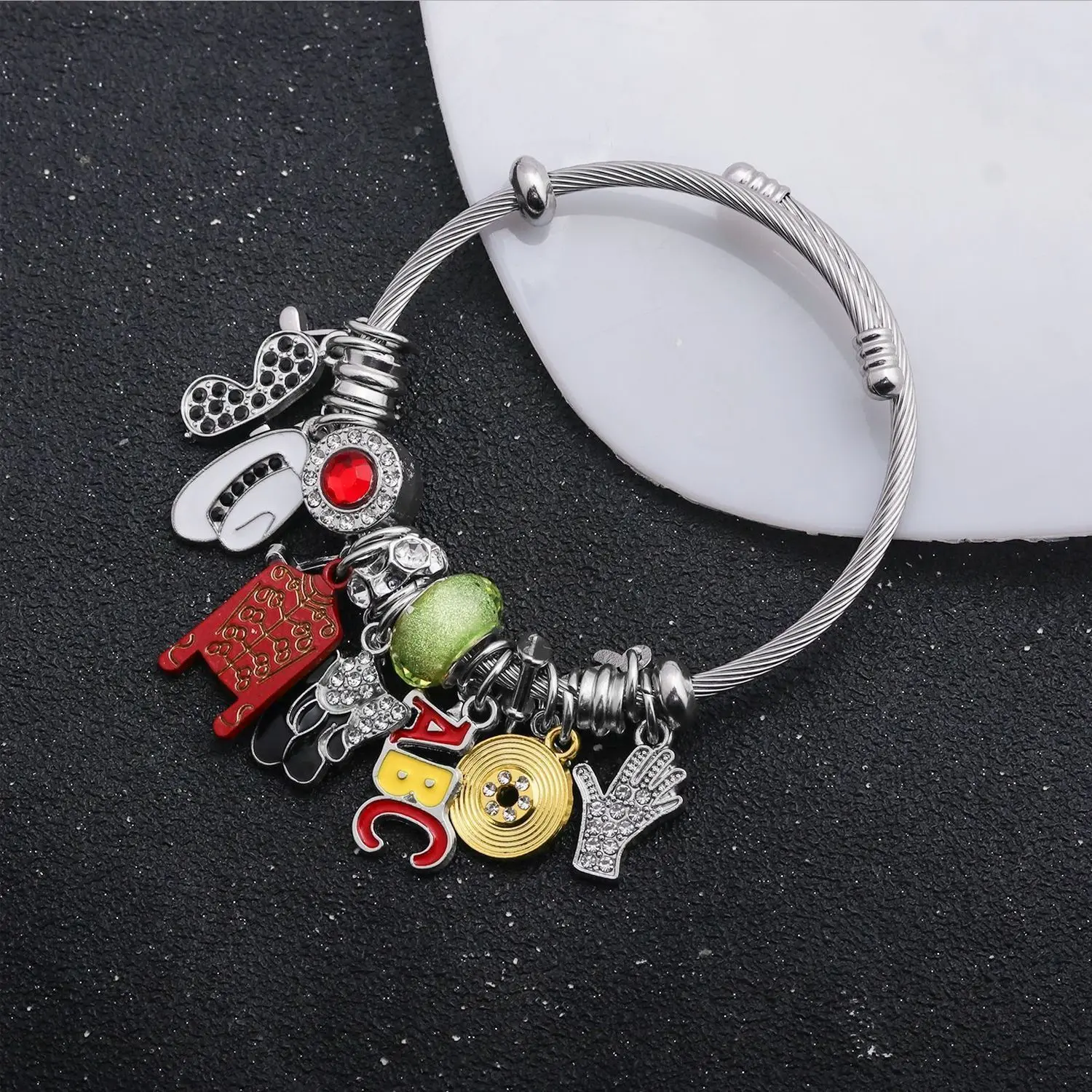 Michael Jackson Music Charm Bracelet New Arrival Infinity Bracelet Love Trendy Singer Bracelets For Fans Gifts view 2