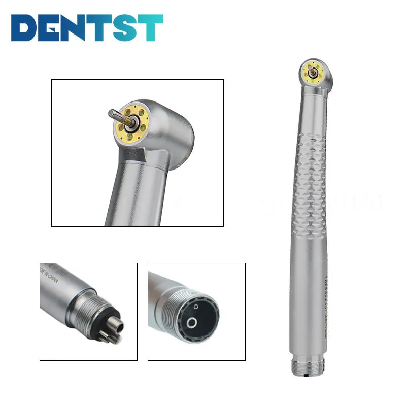 

High Speed Handpiece 2/4 Holes 5 Led Light 5 Water Sprays Dental Material E-generator Turbine Handpiece Hot sales