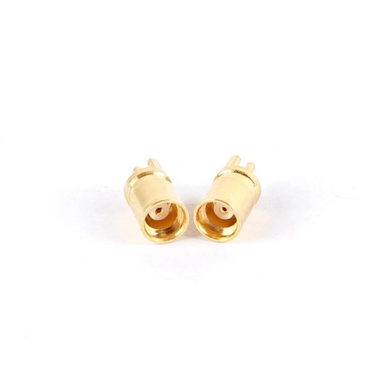 10Pcs Copper Mmcx Connector Female Socket Earphone Pin Headphone Plug Audio Jack For AKR02 R03 Headphone