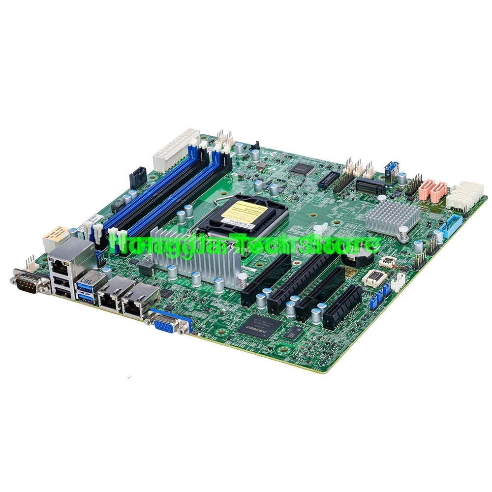 One-Way Server Motherboard X12STL-F LGA1200 C252 PCIE 4.0 M-ATX