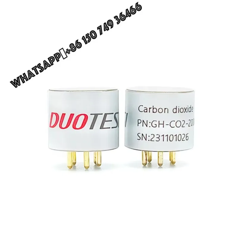 0-20%VOL IR In frared CO2 Gas Sensor Module with NDIR Technology CE Certified Stainless Steel Shell T9025S Response Time