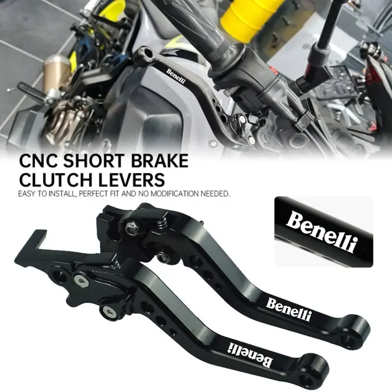 For BENELLI TNT 125 TNT135 Jinpeng 502 TRK502 TRK 502X Motorcycle Accessories Short Brake Clutch Levers