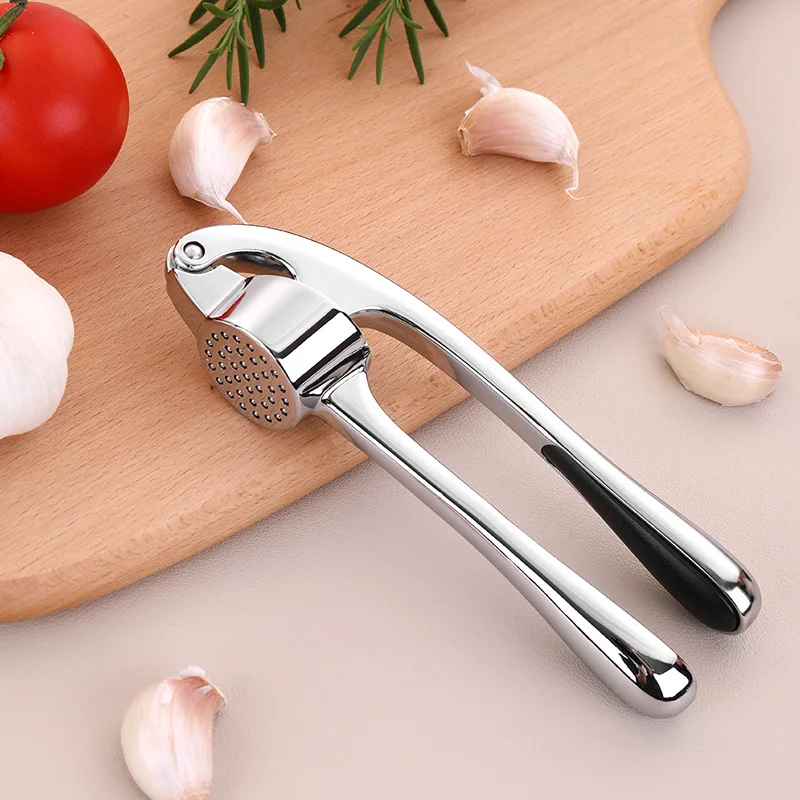 المطبخ الفولاذ المقاوم للصدأ الثوم تحطيم عصارة دليل الصحافة أداة تجليخ اكسسوارات المطبخ أدوات اكسسوارات المطبخ