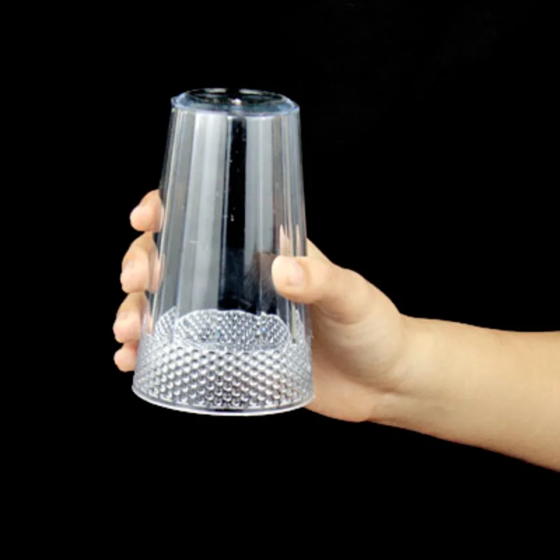 

Okito Glass Deluxe Зеркальное стекло Волшебный трюк Шелковый вариант из молочного стекла Этап Классический иллюзорный реквизит