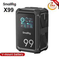 SmallRig X Renan Ozturk X-Touch Smart Triple-Proof V-Mount Battery X99, Anti-Glare Touchscreen/Multi-Port Power Hub - 4984