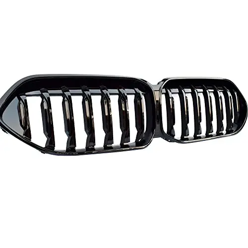 

F44 Grille, Piano Black Front Kidney Bumper Grill Grille for BMW 2020 - 2025 2 Series Gran Coupe (1-Slat)