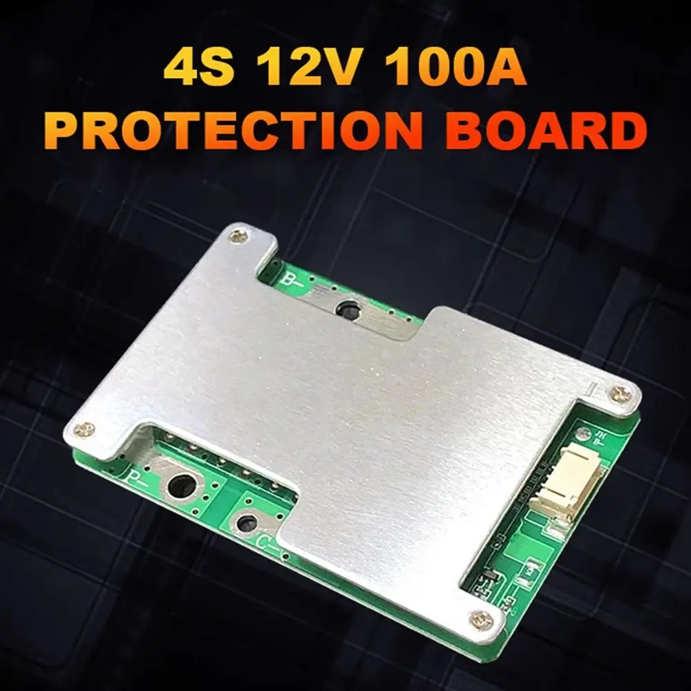 1Pcs Power Battery Balance/Enhance Lithium Battery Protection Board with Balanced Charging LiFePO4 PCB Protection Board