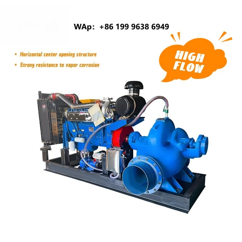 Farm Double Suction Centrifugal Pump Horizontal Double Suction Split Casing case Agricultural Irrigation Water Pumps