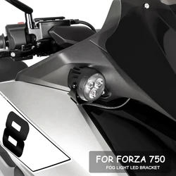 For Forza 750 Accessories LED Lights Bracket Auxiliary Lights Motocycle Fog Light Bracket Fit For Honda For Forza750 2021-2023