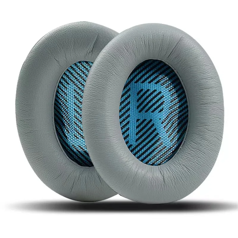 Genunie Sheepskin Leather Ear Pads for Bose QuietComfort QC15 QC25 QC35 QC35II QC45 AE2 Headphones replacement Earmuffs