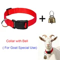 Red goat collar