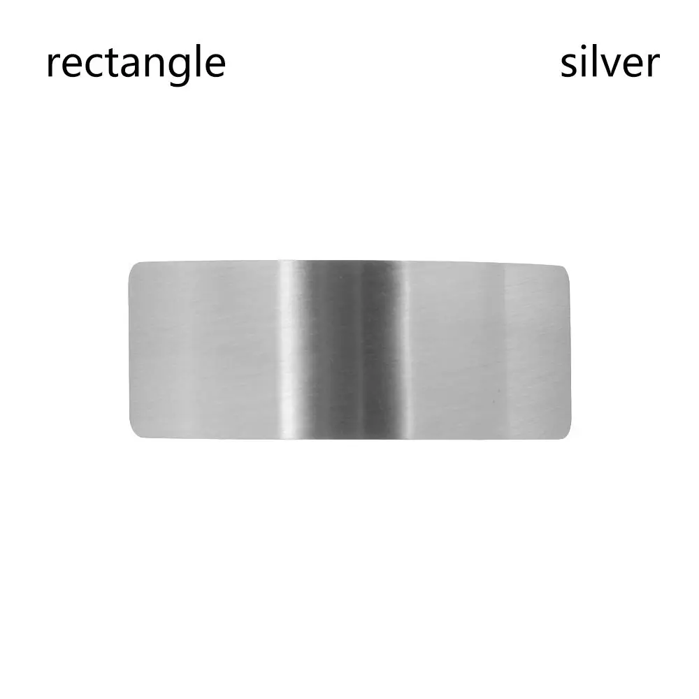 Women Geometric Square  Barrettes Girls Hairgrips  Geometry Hair Clip Horsetail Clip Metal Hairgrips