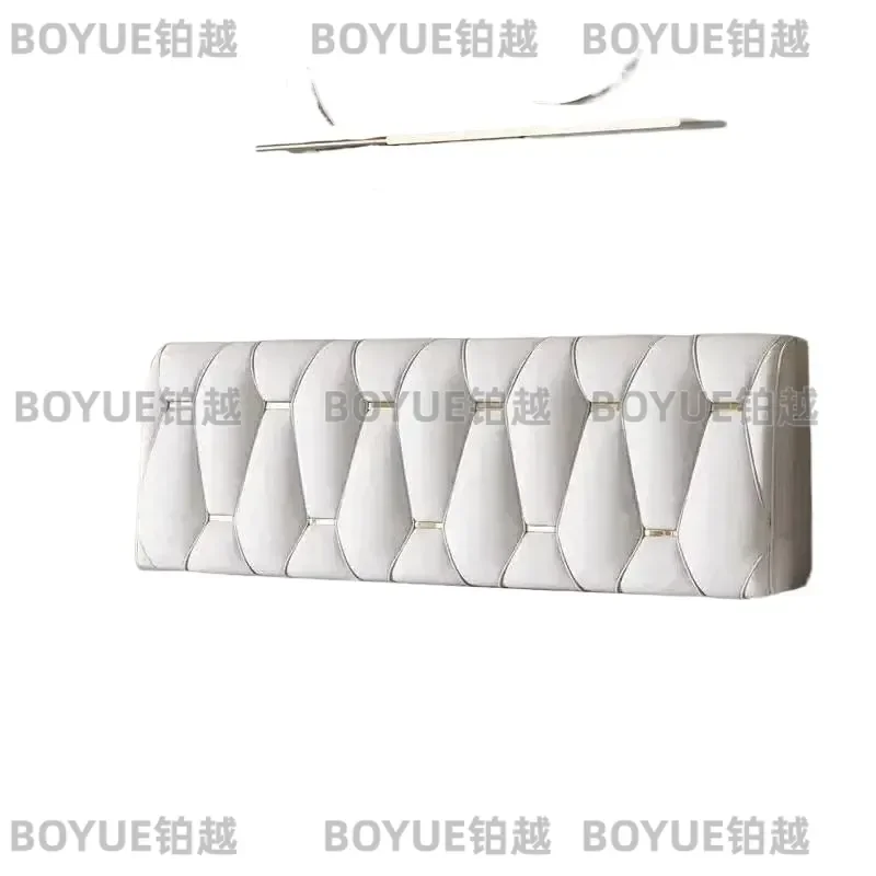 European Simple Fabric Designer Bed Headboard Headboards for Headboard Guest Rooms Tech Stain-resistant Soft for Cushion