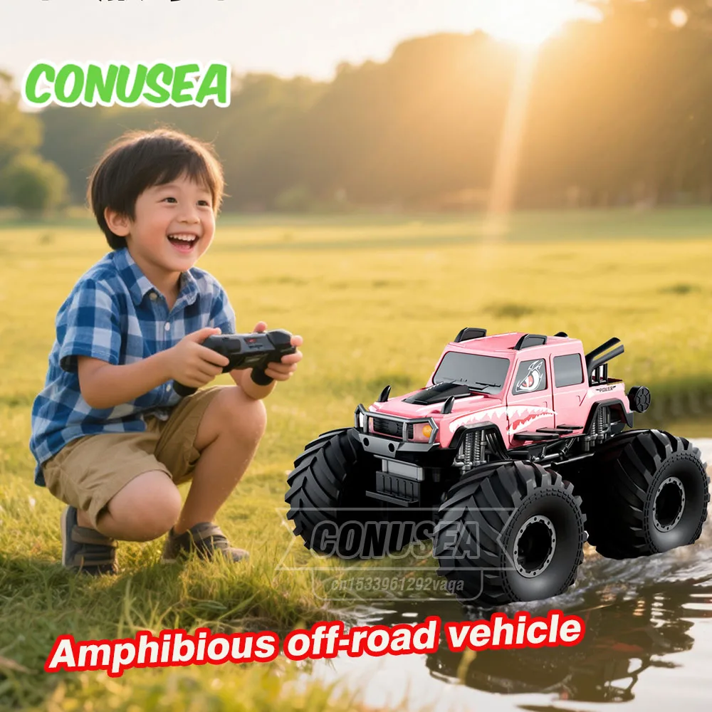 

Jjrc Q215 Rc Buggy Cars Off-Road Vehicle 4Wd Amphibious Waterproof Truck Gesture Radio Remote Control Car Trucks All Terrain Toy