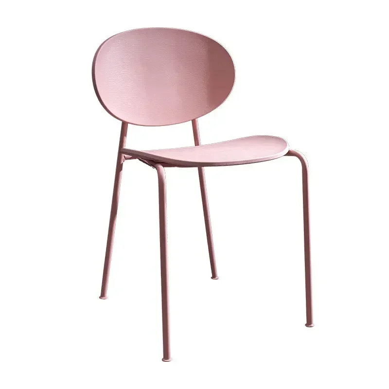Chair Home Modern Simple Plastic Stool Back Chair, Nordic Leisure Chair ins