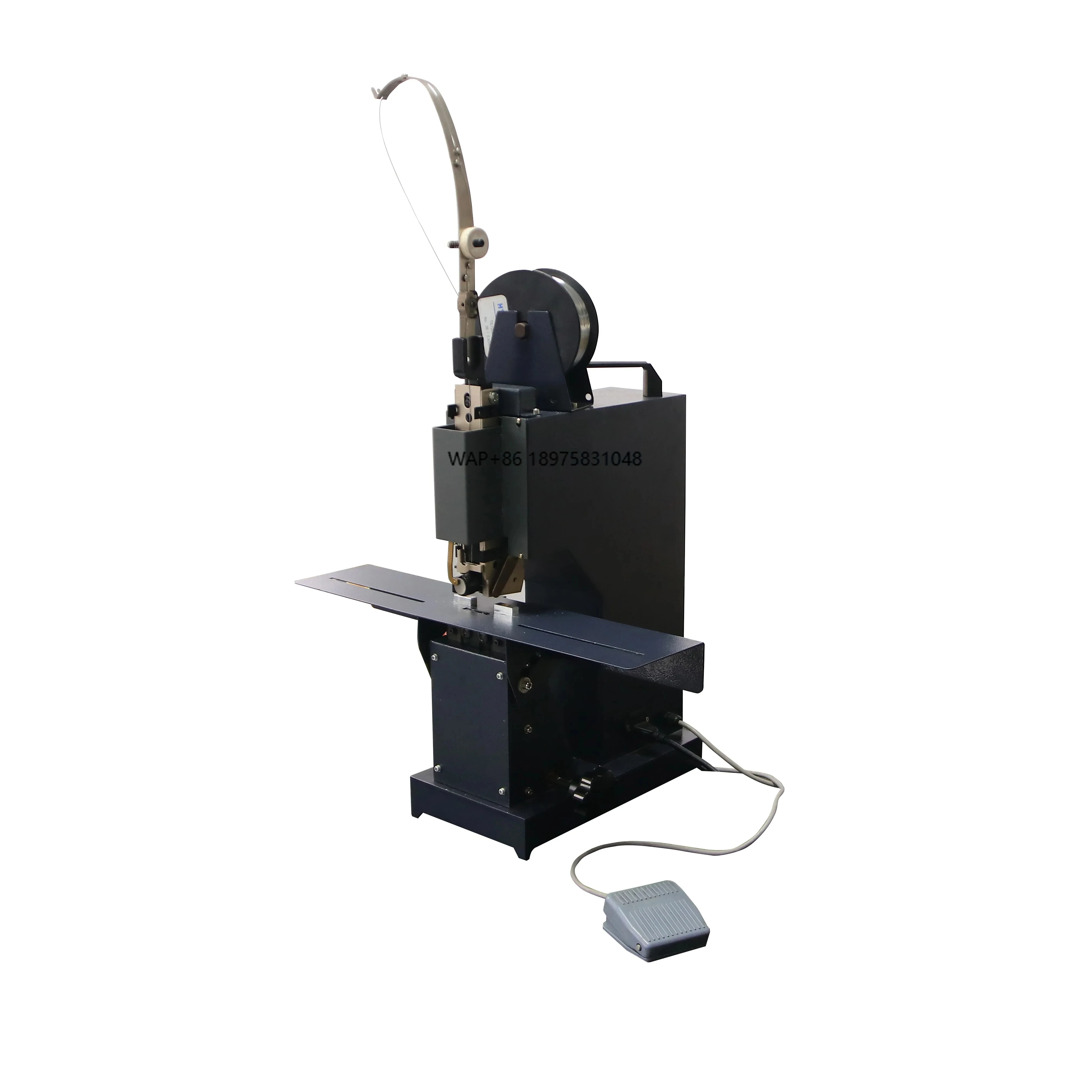 

Electric Single Head Wire Manual Binding Machine Hohner Stitching Head Saddle Stitching Machine