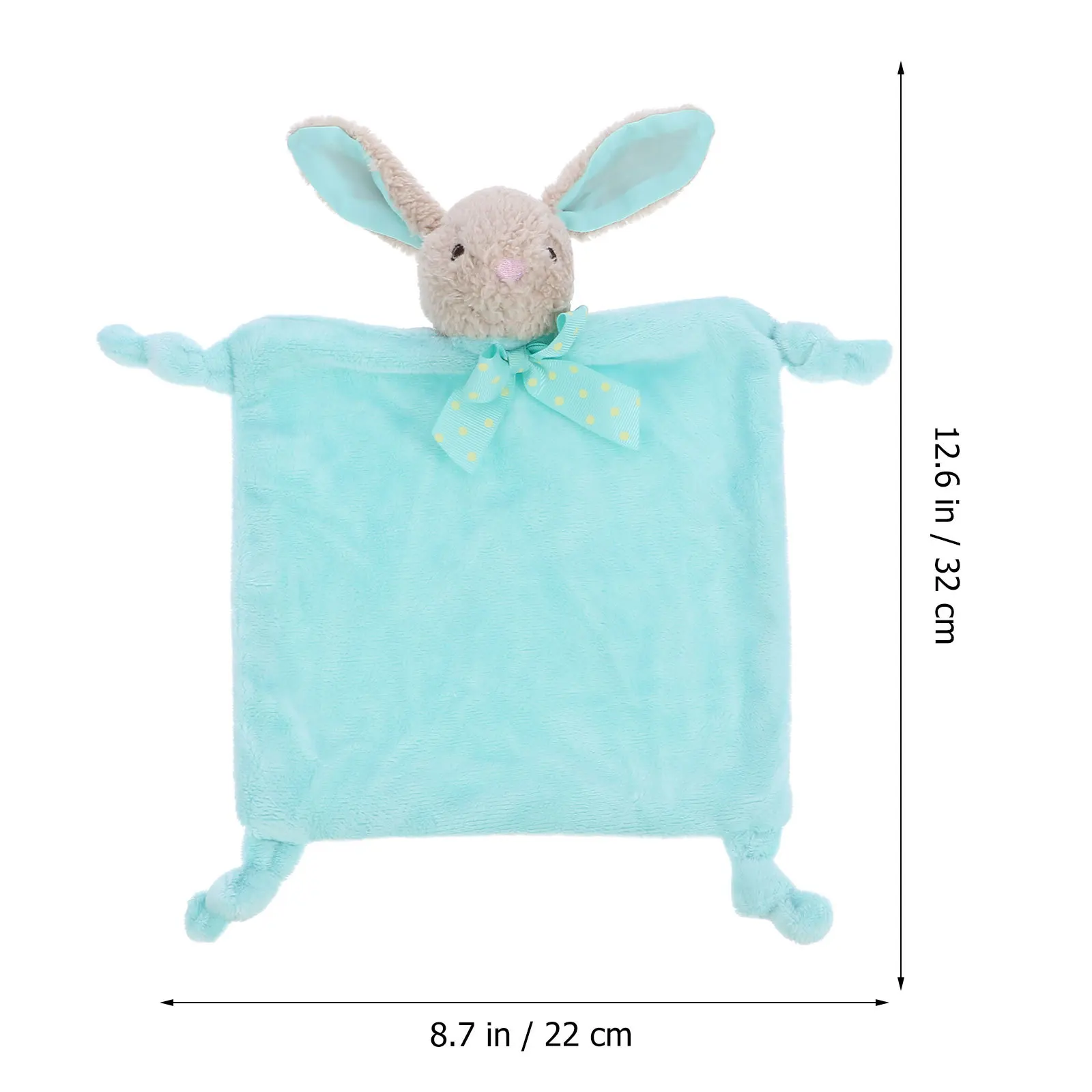 1Pcs Crystal Fleece Infant Soothing Towel Soft Baby Appease Comfort Chew Towel Safe for Newborn Kid Teething Towels