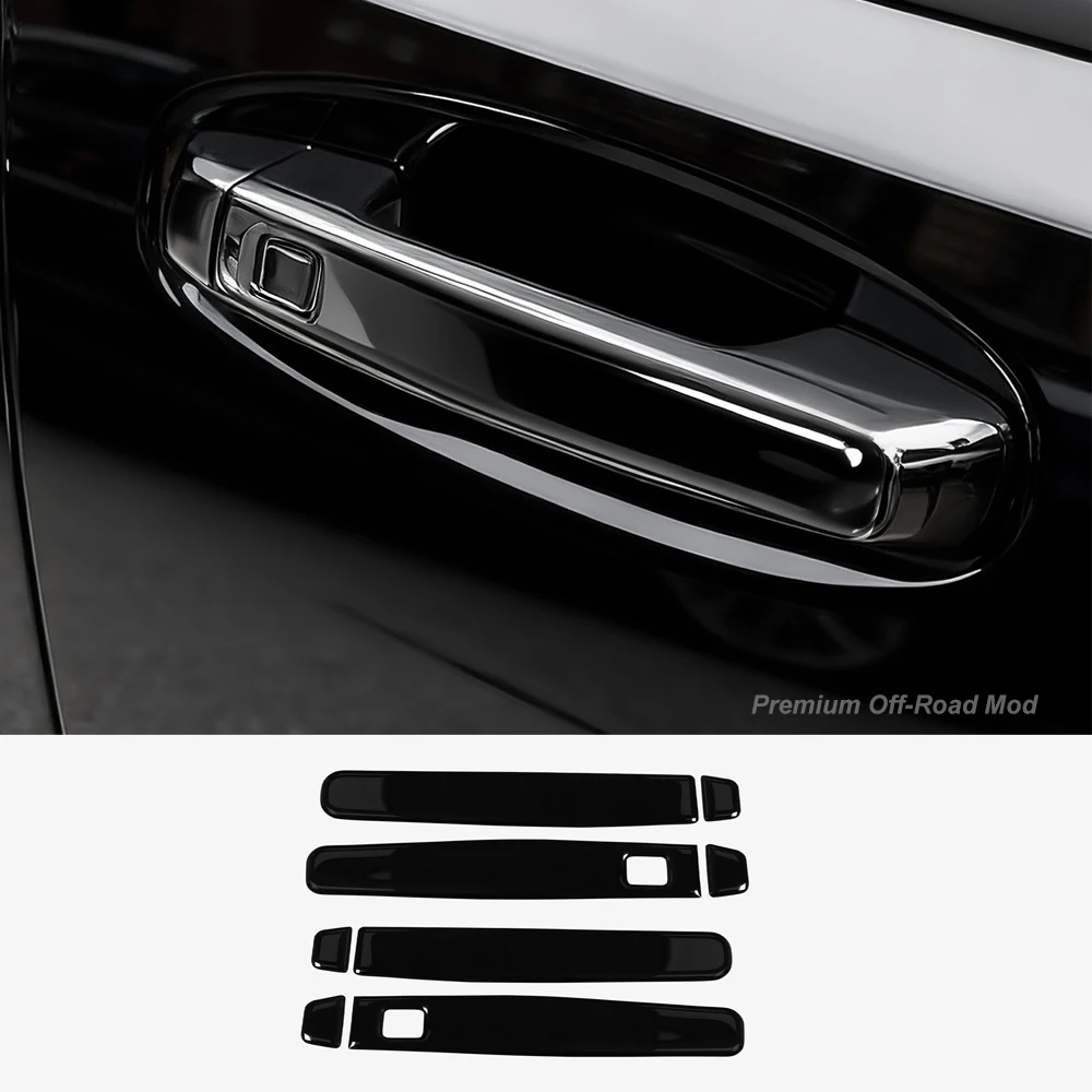Tank 400 Hi4t/z exterior door handle protective anti-collision adhesive strip, soft glue drip, anti-bump modification accessory
