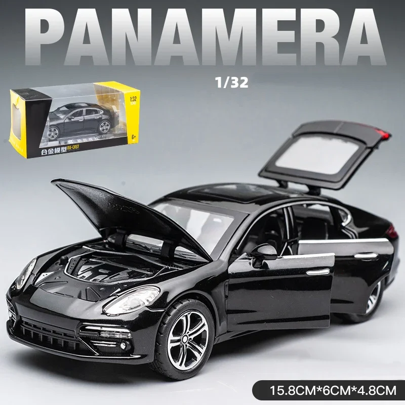 1:32 Porsche Panamera Handmade Metal Simulation Car Model For Model Car Simulation Car Model Vehicle Children's Boy Toy Car