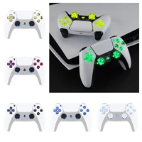 EXtremeRate 7 colores 9 modos iluminados Dpad Thumbsticks Share Home Face Buttons para controlador ps5 BDM-030 y BDM-040 y BDM-050