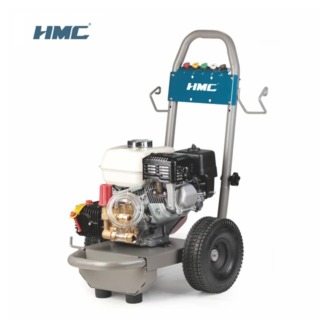 

HMC 3000psi Очиститель высокого давления с двигателем Honda 200Bar Газовая мойка высокого давления для ремонта машин