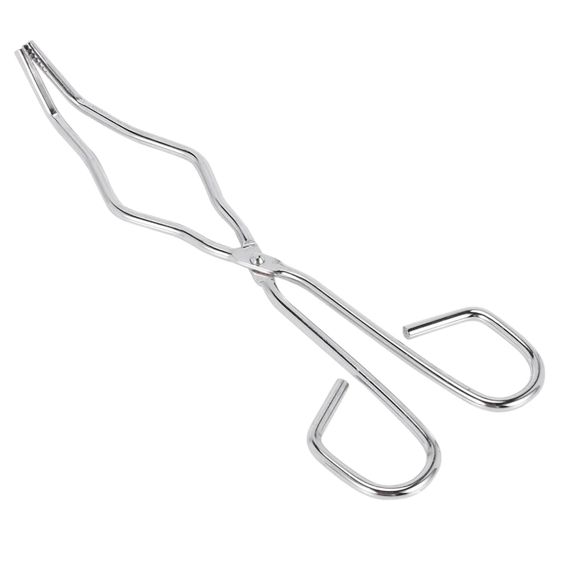 Pince Nina Ible en Acier Inoxydable, Support de Pince, Poignée pour Fondre, Verser, Considérant les Instruments Chimiques, Fournitures de Laboratoire, 23cm