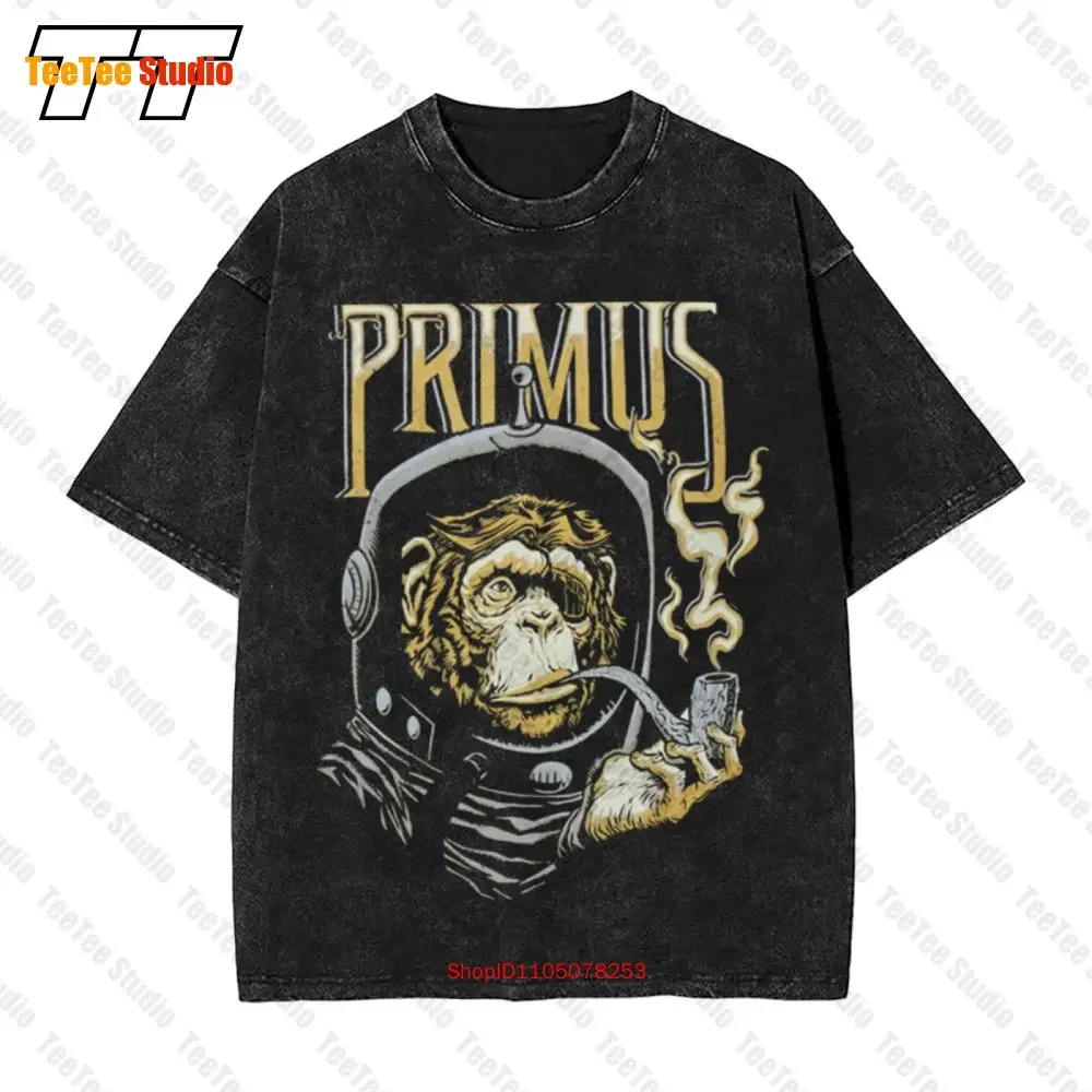 Primus Astro Monkey Grau Vintage Oversized T-Shirt 01A4