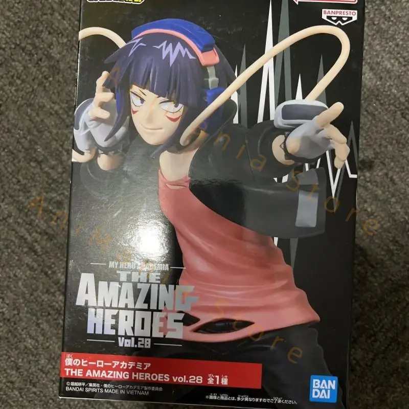 ในสต็อก My Hero Academia Jiro Kyoka Bandai Banpresto The Amazing Heroes Vol.28 Original Action Figure ตุ๊กตาเครื่องประดับ