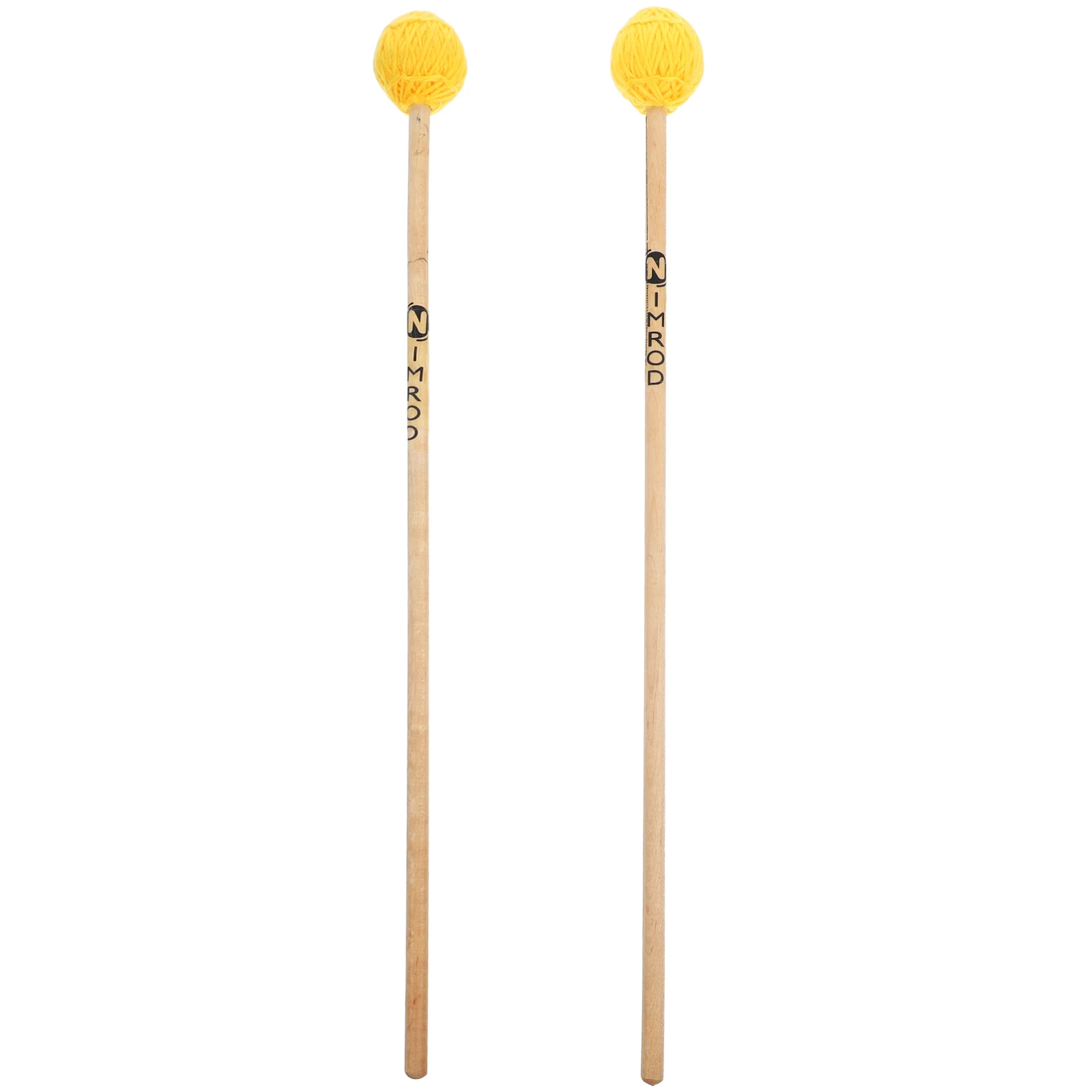 

2 Pcs Fun Gesture Shaped Drumstick Marimba Hammer Drumsticks Mallet Tongue Mallets