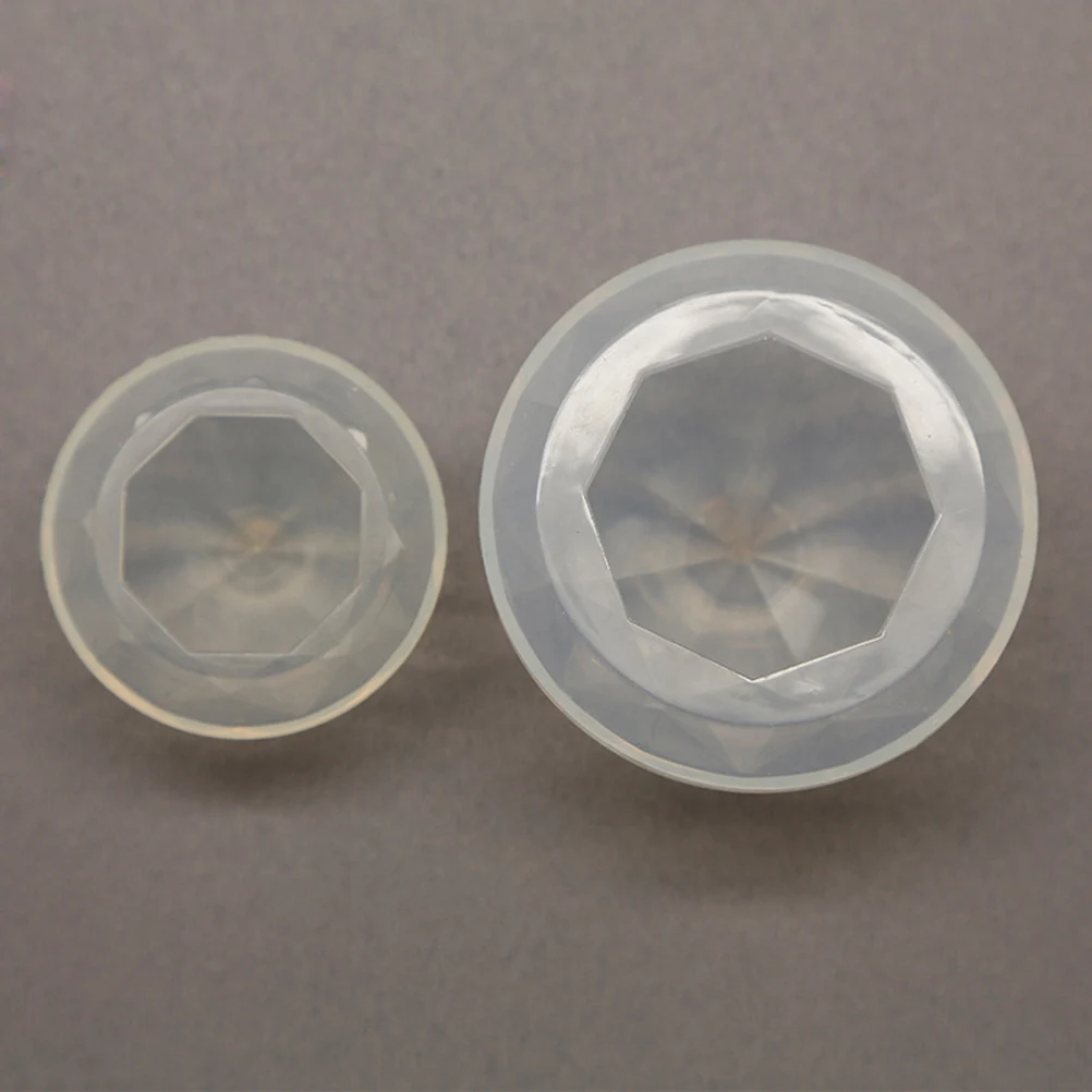 

Block Cube Mold Large Transparent Silicone Diamond Shape Mold Flexible Reusable for Resin Jewelry Baking Soap DIY