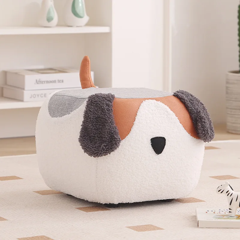 

Маленький табурет для дома, милый мультяшный детский маленький табурет для смены обуви, табурет для гостиной, табурет для животных, сиденье с педалью