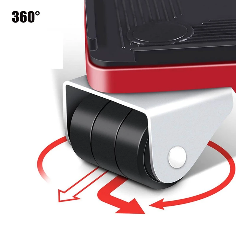 Heavy Duty Móveis Levantador Mão Tool Set, Slides Wheel, 5pcs