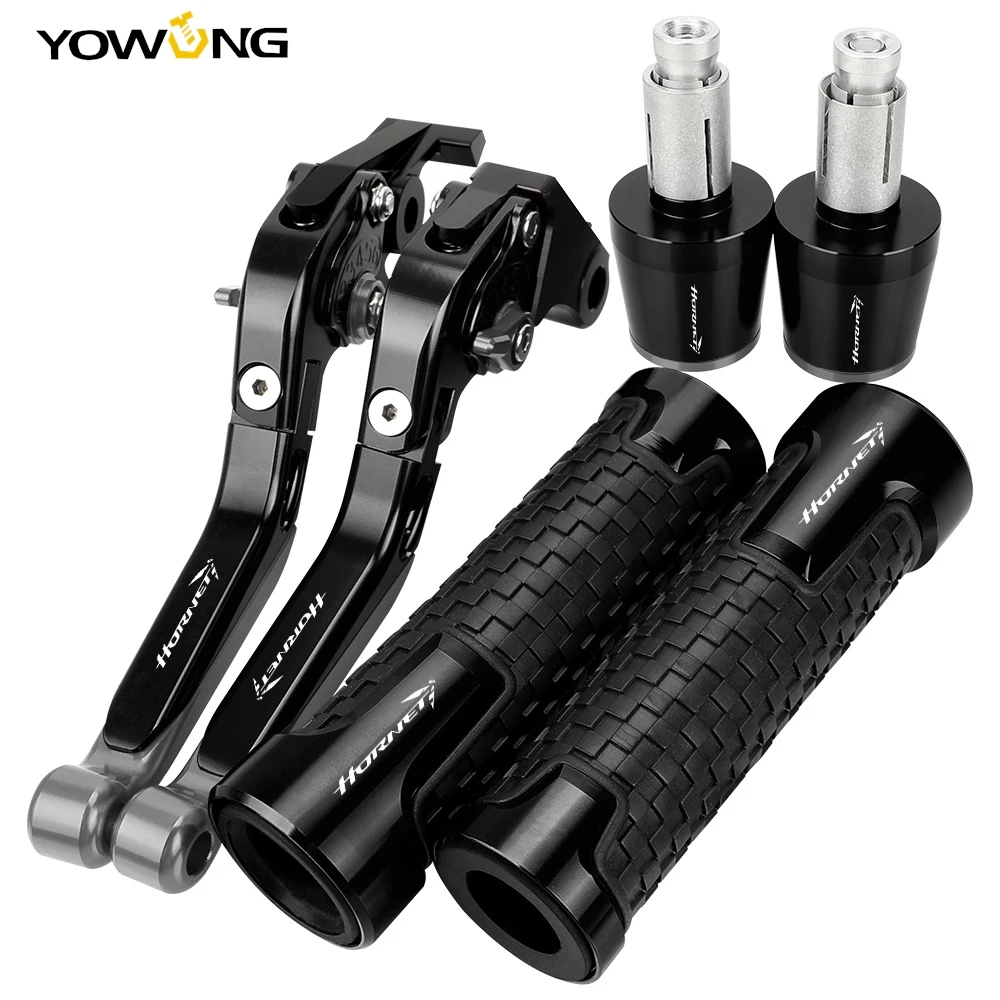 For Honda CB600F CB599 Hornet 2007 2008 2009 2010 2011 2012 2013 Motorcycle Brake Clutch Levers CB 600F 599 Handlebar Grips Ends