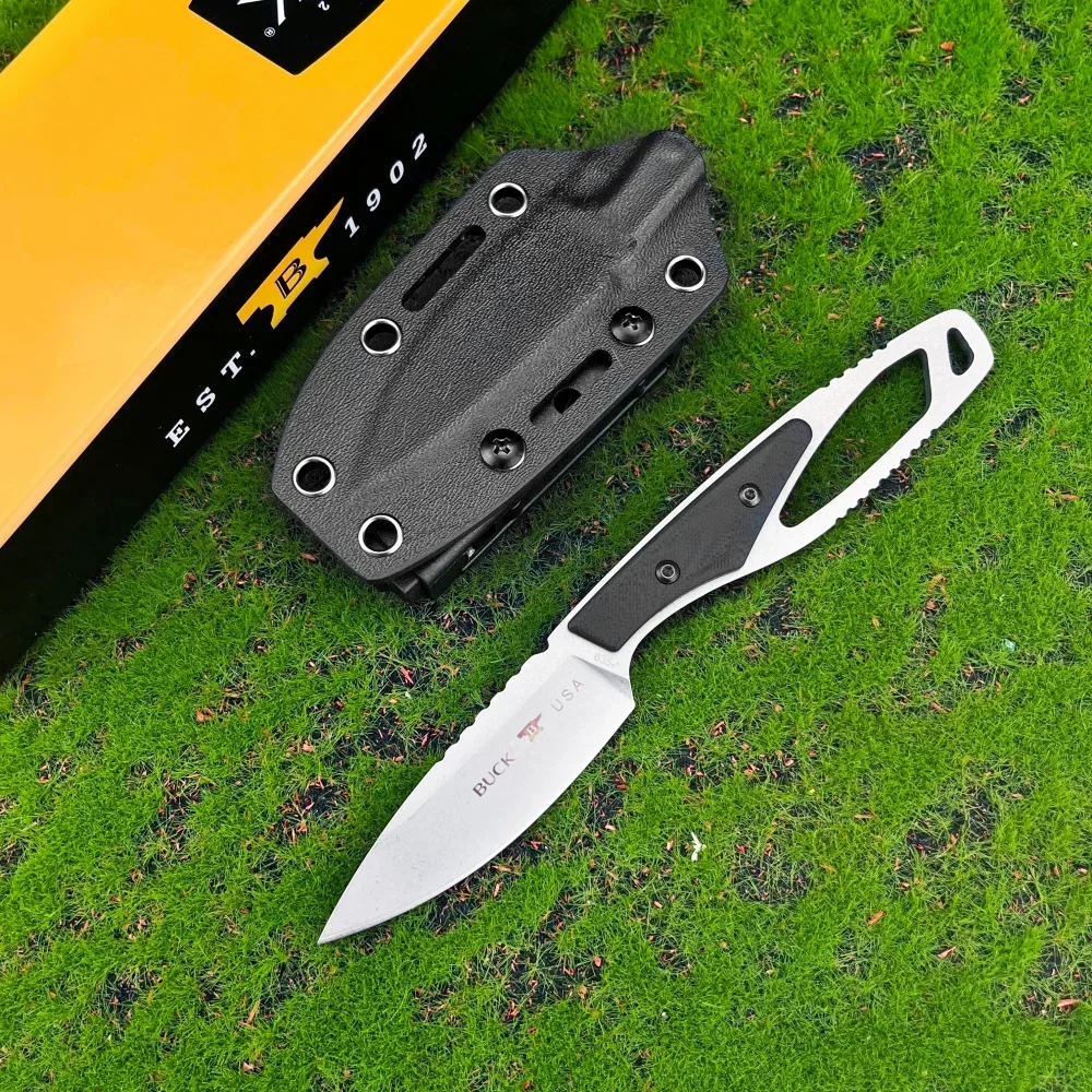 

635 Portable EDC Pocket Knife, 440C Steel Blade G10 Handle Outdoor Camping Survival Tactics Hunting Knife Adventure Tool