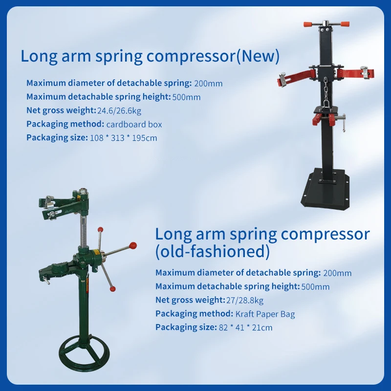 Easy Operated Manual Spring Compressor Auto Heavy Duty 2200 lbs Hydraulic spring compressor tool