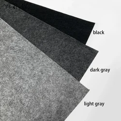 Felt Self Adhesive Film Kitchen Water and Oil Proofing Stickers 50x100cm Home DIY Protect Floor Soft Felt Mat for Cars Repair