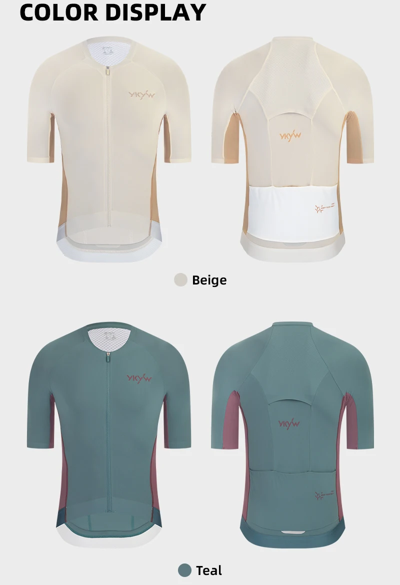 YKYWBIKE Anato-Racing Radtrikot Herren ProCompetition UV-Schutz Kühlendes Rennrad-Shirt DuPont ™ Fahrradtrikot MTB – Detail 12