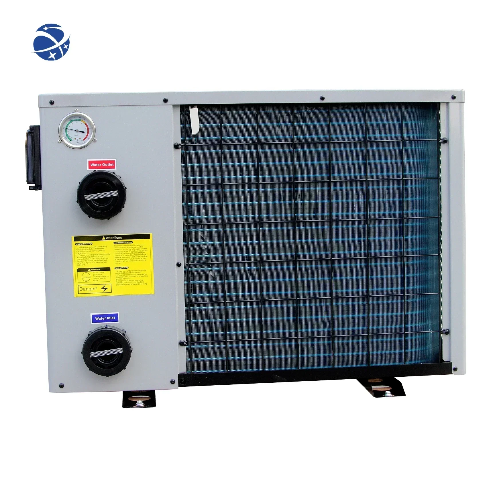 

YUNYI Hot sale r410a Air Source Heat Pump water heater MODBUS Pool heater Heat Pump solar heat pump for swimming pool