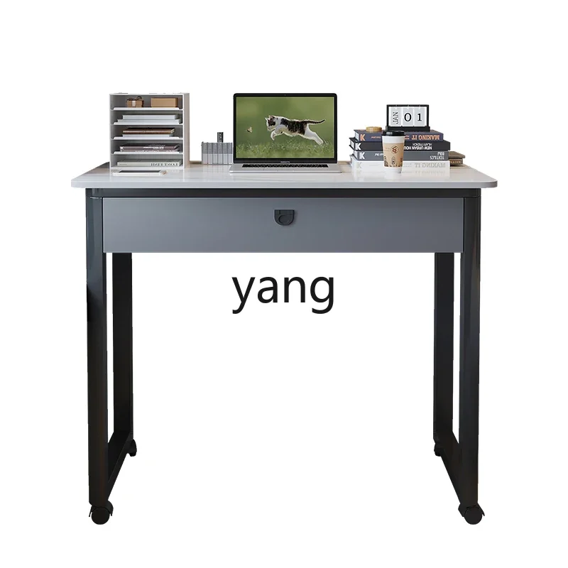 

lh removable study table with drawers small apartment bedroom children's rock slab writing desk