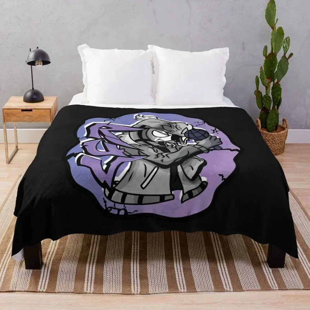 fnf cool ruv graffiti art Throw Blanket Elegant Warm Throw Blanket for Hotel Home