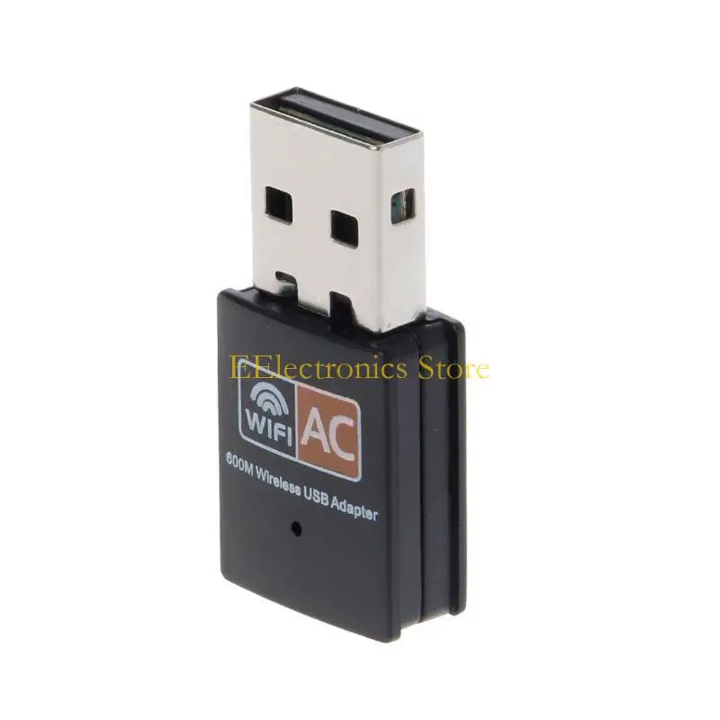 B03C AC600 600Mbps Draadloze USB WiFi Adapter Ontvanger 802.11n Netwerkkaart Voor 7