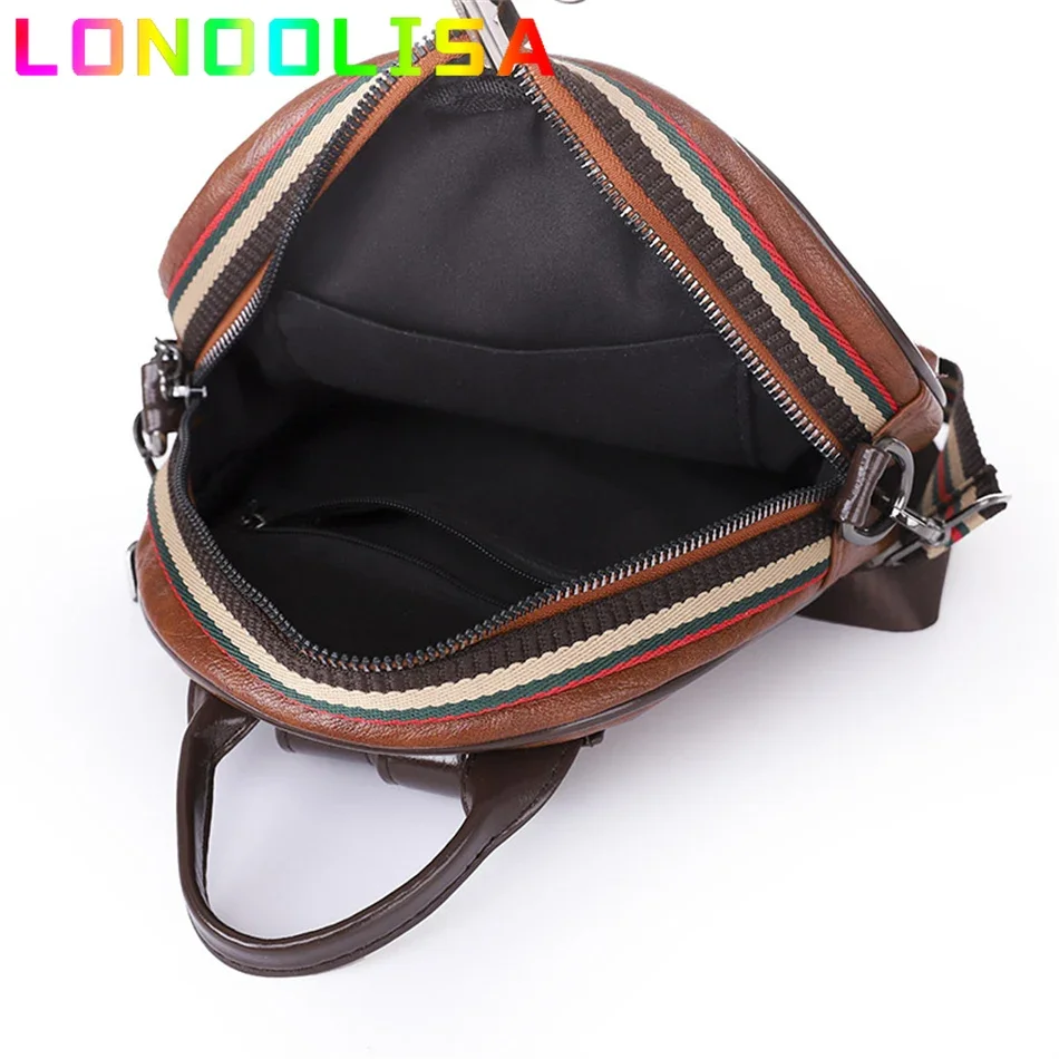 Moda mały plecak luksusowe kobiety 4 w 1 plecak PU skórzane szkolne torby na ramię Crossbody dla nastolatek Femme Mochilas