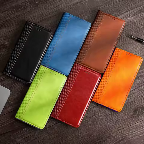 Flip Case for Samsung S25 S24 Galaxy S20 S21 S22 S23 FE Plus Ultra Note 10 20 A52 A31 A32 A41 A71 A51 A72 A70 A50 Cover Coque 5G